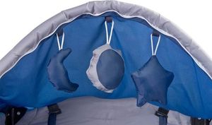 Caretero Łóżeczko turystyczne Caretero grande Plus graphite 4