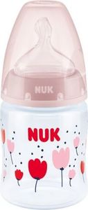 NUK NUK Butelka FC+ z wsk. temp. 150ml 0-6 M różowy 1