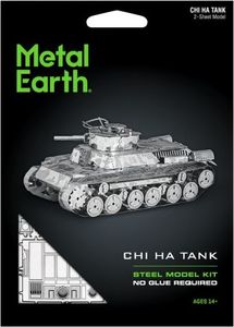 Metal Earth Metal Earth Czołg CHi-Ha model do składania metalowy. 1