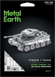 Metal Earth Metal Earth Czołg Tygrys 1 Tiger 1 model do składania metalowy. 1