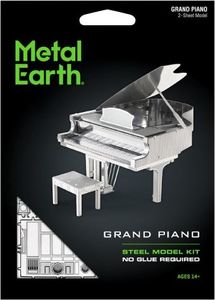 Metal Earth Metal Earth Fortepian Grand Piano model do składania metalowy. 1