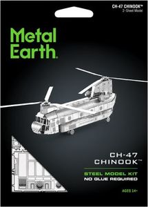 Metal Earth Metal Earth Helikopter CH-47 Chinook Śmigłowiec model do składania metalowy. 1