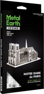 Metal Earth Metal Earth, Katedra Notre Dame de Paris model do składania metalowy. 1