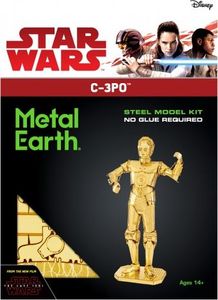 Metal Earth Metal Earth, Star Wars C-3PO C3PO model do składania metalowy. 1