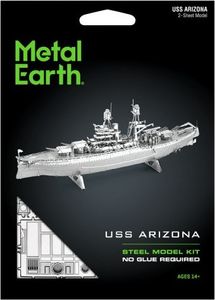 Metal Earth Metal Earth, USS Arizona Pancernik model do składania metalowy. 1