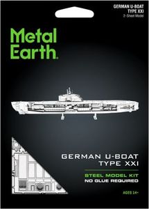 Metal Earth Metal Earth, Łódź podwodna U-boot Typ XXI U boot okręt Model Do Składania 1
