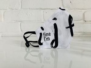 E-druk Maseczka Ochronna Wielokrotnego Użytku Młodzieżowa MD11 Biała r. S 2