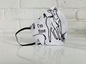 E-druk Maseczka Ochronna Wielokrotnego Użytku Młodzieżowa MM16 Biała r. S 2