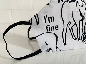 E-druk Maseczka Ochronna Wielokrotnego Użytku Młodzieżowa MM16 Biała r. S 3