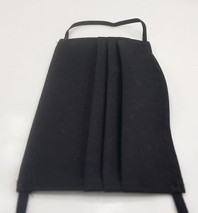 E-druk Maseczka Wielorazowa Dwuwarstwowa Czarna z Membraną 2