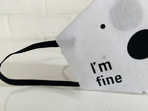 E-druk Maseczka Ochronna Wielokrotnego Użytku Młodzieżowa MD12 Biała r. S 3