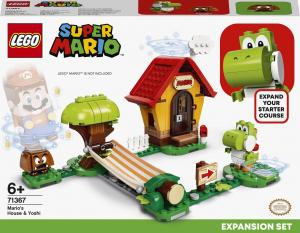 LEGO Super Mario Yoshi i dom Mario - zestaw rozszerzający (71367) 1