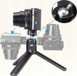 Monopod Ulanzi Statyw Aluminiowy Do Aparatu Z Mocowaniem Na Mikrofon Iso / Ulanzi U-pod 7