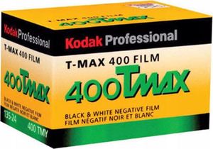 Kodak Film Klisza B&w Czarno-biały 35mm Kodak T-max 400 135 24 Zd 1