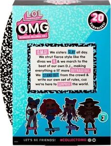 MGA Lalka Lol Surprise Omg Seria 3 Da boss+ubranka 5
