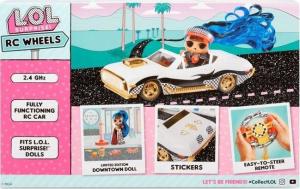 MGA LOL Surprise - Zdalnie sterowany samochód RC Wheels + ekskluzywna lalka J.K. (569398) 5