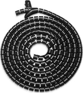 Organizer Digitus Spirala na przewody Czarny 1 sztuka  (DA-90508) 1