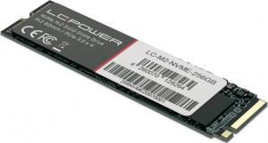 Dysk SSD LC-Power Phenom 256GB M.2 2280 PCI-E x4 Gen3 NVMe (LC-M2-NVME-256GB) 1