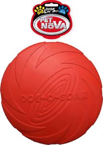 Pet Nova Dysk Frisbee zabawka dla psa 22 cm czerw. uniwersalny 3