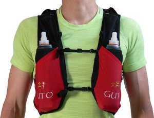 Guto Plecak/kamizelka biegowa UltraFun czerwona S 5