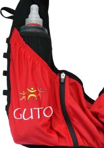 Guto Plecak/kamizelka biegowa UltraFun czerwona XS 2