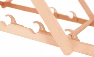 GreenBlue leżak klasyczny bukowy, moro zielony (GB183) 2