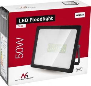 Naświetlacz Maclean Naświetlacz LED slim 50W, 4000lm Neutral White (4000K) Maclean Energy MCE550 NW, IP65, PREMIUM 4