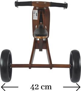 Rowerek biegowy Milly Mally Pojazd Jake 2w1 Natural* 6