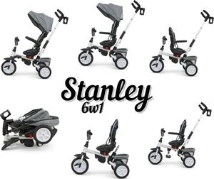 Milly Mally Rowerek Trójkołowy 6w1 Stanley Grey 2