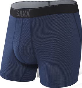 SAXX QUEST BOXER BRIEF FLY MIDNIGHT BLUE II S 1
