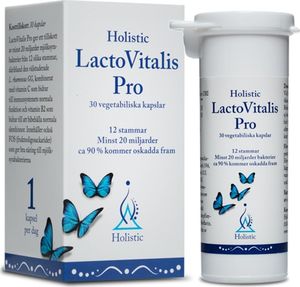 Holistic Lactovitalis Pro Probiotyk Dobre Bakterie Kwasu Mlekowego Ryboflawina B2 Witamina C Probiotyczne Bakterie 12 Szczepów 1