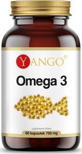 Yango Omega 3 - 500 Mg 35% Epa 25% Dha - 60 Kapsułek Witamina E D-Alfa Tokoferol Olej Rybi 1