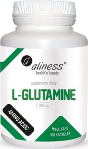 Holistic L-Glutamine 500Mg 100 Kaps. Aliness L Glutamina 1