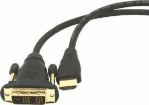 Kabel Lanberg HDMI - DVI-D 3m czarny (OEM-0003) 1