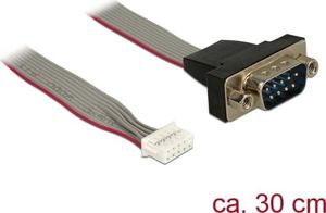 Delock GNIAZDO NA KABLU DELOCK 1X COM (DB9) 30CM 2