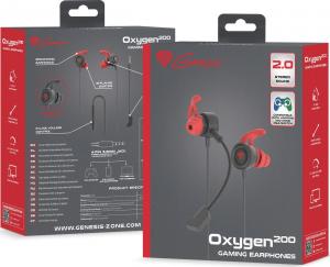 Słuchawki Genesis Oxygen 200 Czarne (NSG-1657) 5