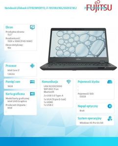 Laptop Fujitsu Lifebook U7310 (U7310MC7JMPL) 2