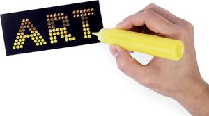 Graine Creative Malowanie kropkami 3D przezr. Niebieski 2