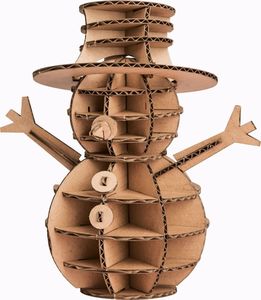 Graine Creative Puzzle 3D tekturowe, Bałwanek 2