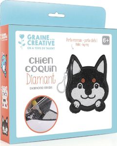 Graine Creative Portmonetka Diamentowa Mozaika Piesek 2