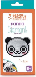 Graine Creative Naklejka Diamentowa Mozaika Panda 1