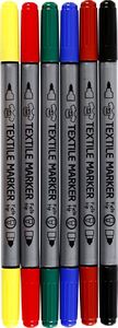 Creativ Company Markery do tkanin kol. Podstawowe 6 szt. 4