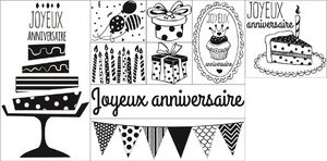 Aladine Stempelki w Pudełku Urodziny 2