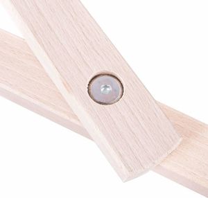 Springos leżak ogrodowy drewniany z materiałem, zielony, uniwersalny (29381) 10