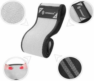 Springos Hip Band duży opór szary 1 szt. 8