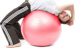 Springos Piłka do ćwiczeń FB0012 75cm różowa 7