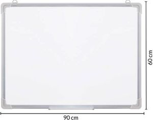 Springos Tablica magnetyczna suchościeralna 90x60 cm z zestawem akcesorii UNIWERSALNY 9