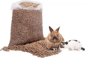 Springos Pellet, żwirek drewniany dla królików, ściółka 15kg UNIWERSALNY 1