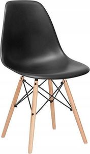 Springos Krzesło dsw milano design czarne UNIWERSALNY 1