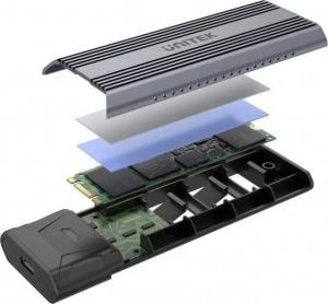 Kieszeń Unitek USB-C 3.2 Gen 2 - M.2 PCIe NVMe (S1204B) 6